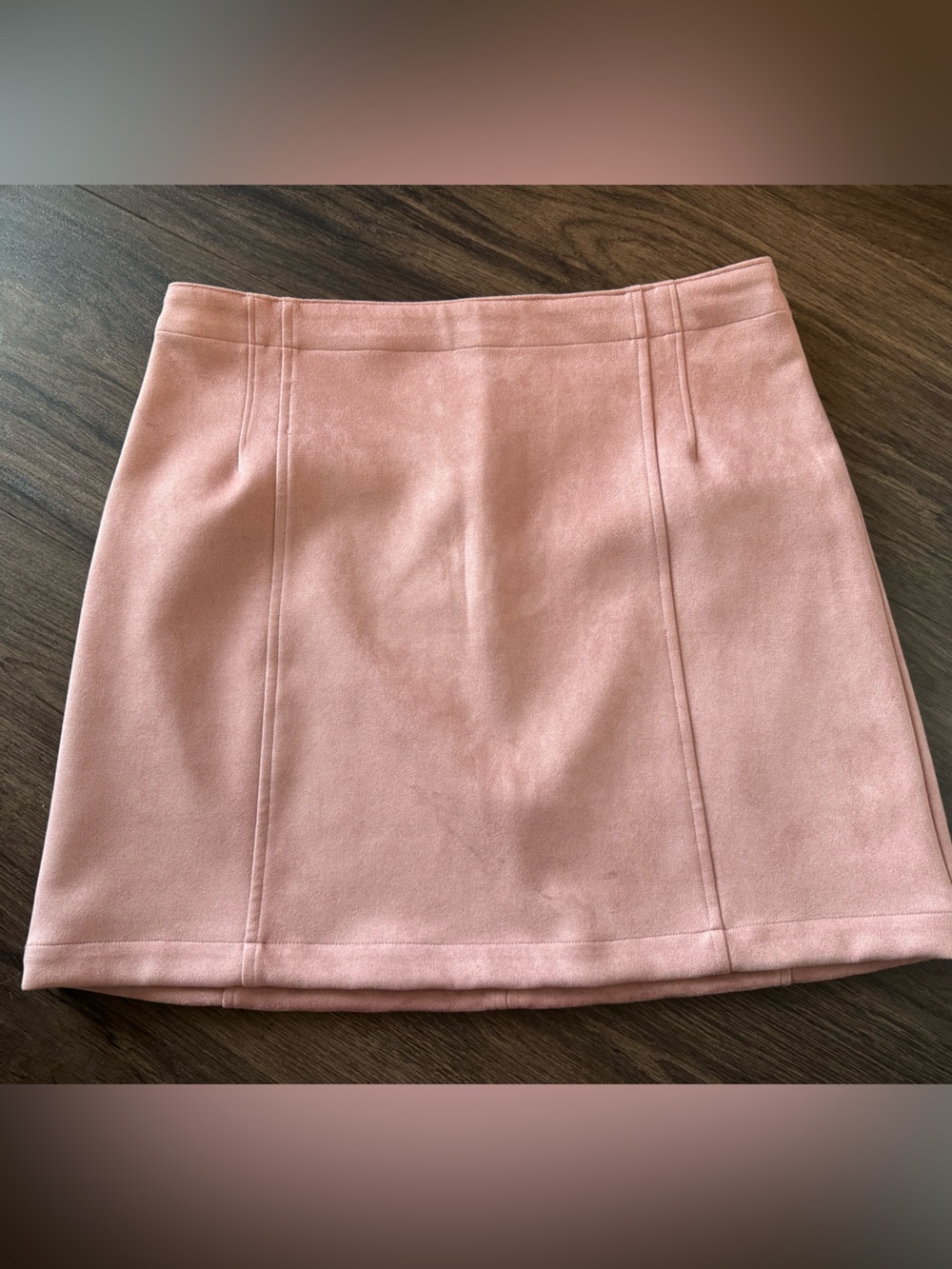 LOFT Blush Pink A-Line Mini Skirt
